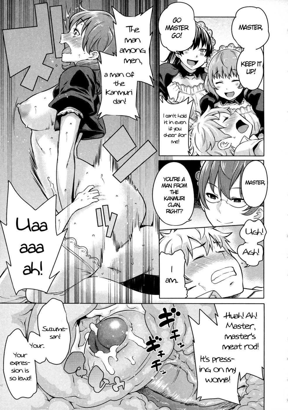 Hentai Manga Comic-Maid x4-Chapter 4-15